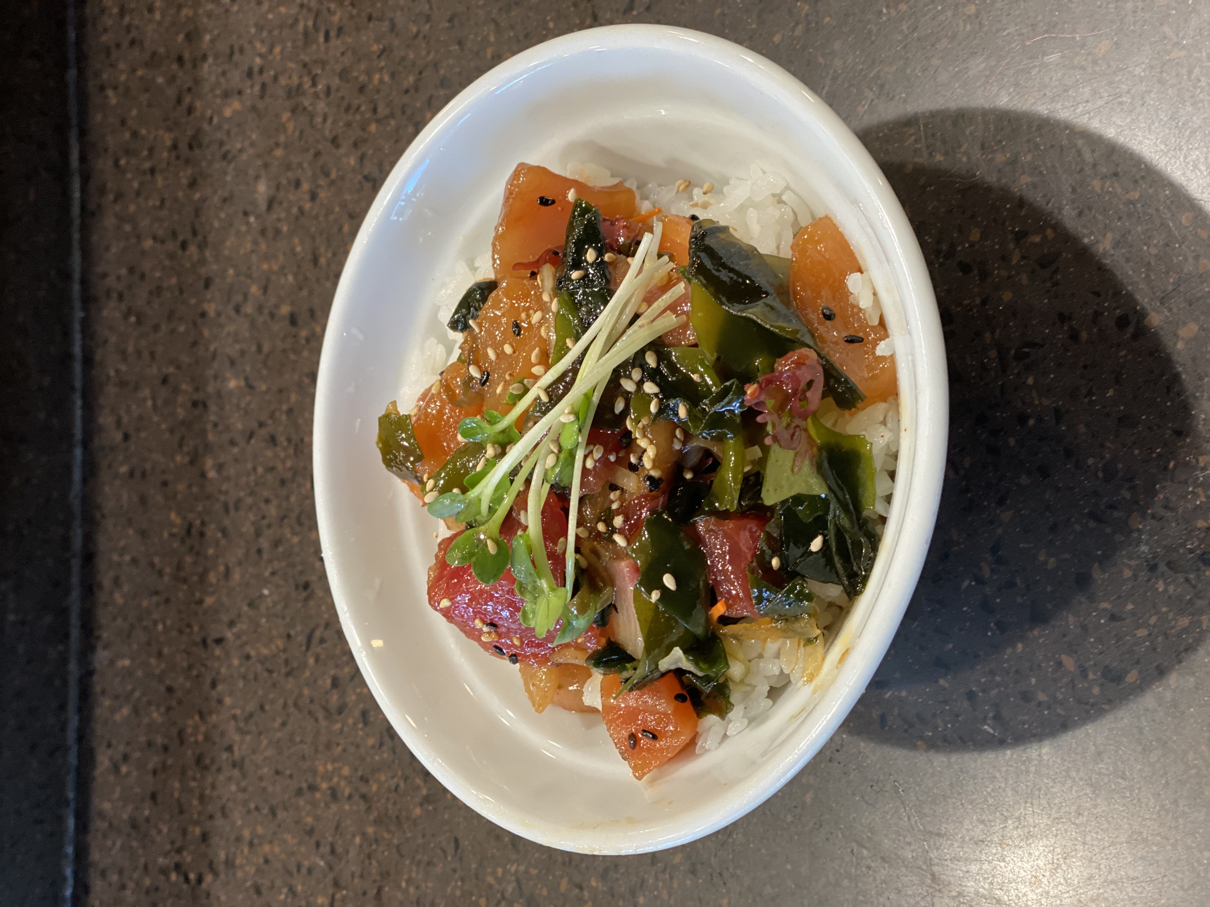 Order Mini Poke Bowl food online from Kanpai Japanese Sushi Bar &amp; Gril store, Santa Monica on bringmethat.com