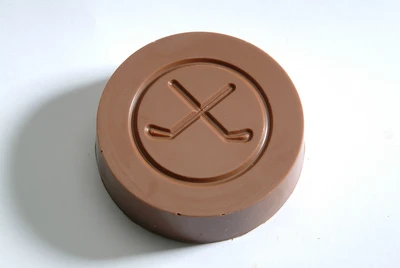 Order Hockey Puck food online from Pulakos Chocolates store, Erie on bringmethat.com