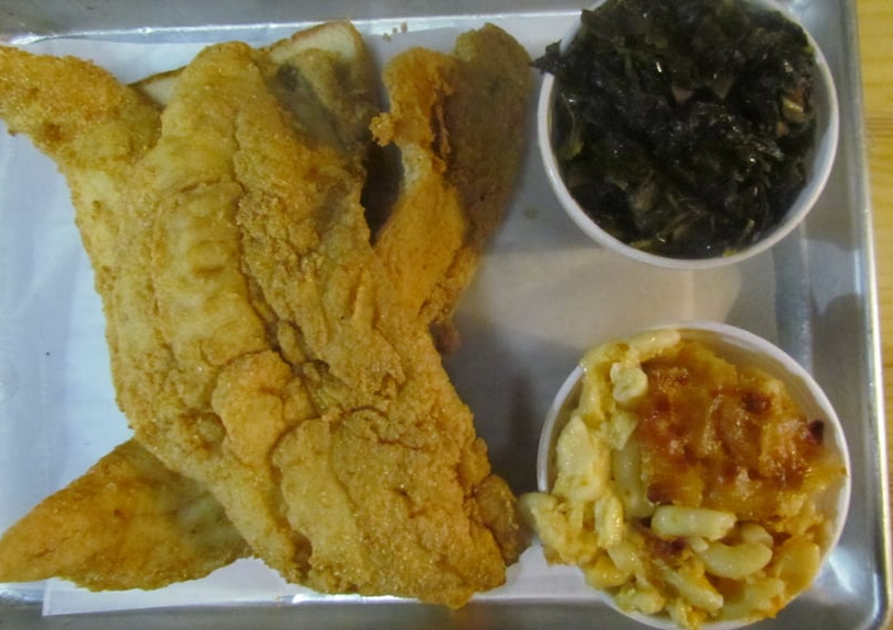 Order Fried Fish Dinner food online from Horace And Dickies store, Washington on bringmethat.com
