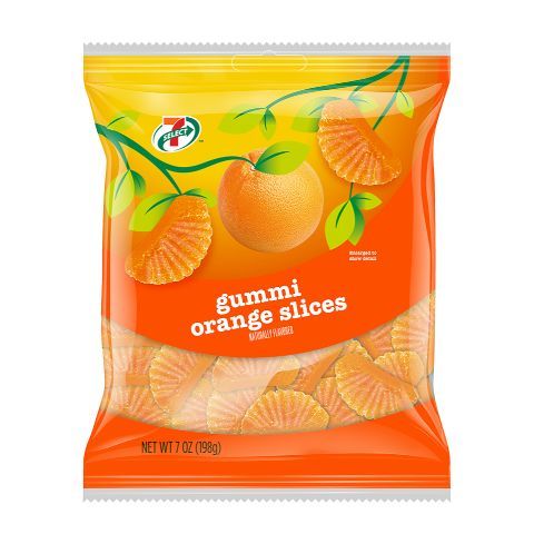 Order 7-Select Orange Slices 7oz food online from 7-Eleven store, San Antonio on bringmethat.com