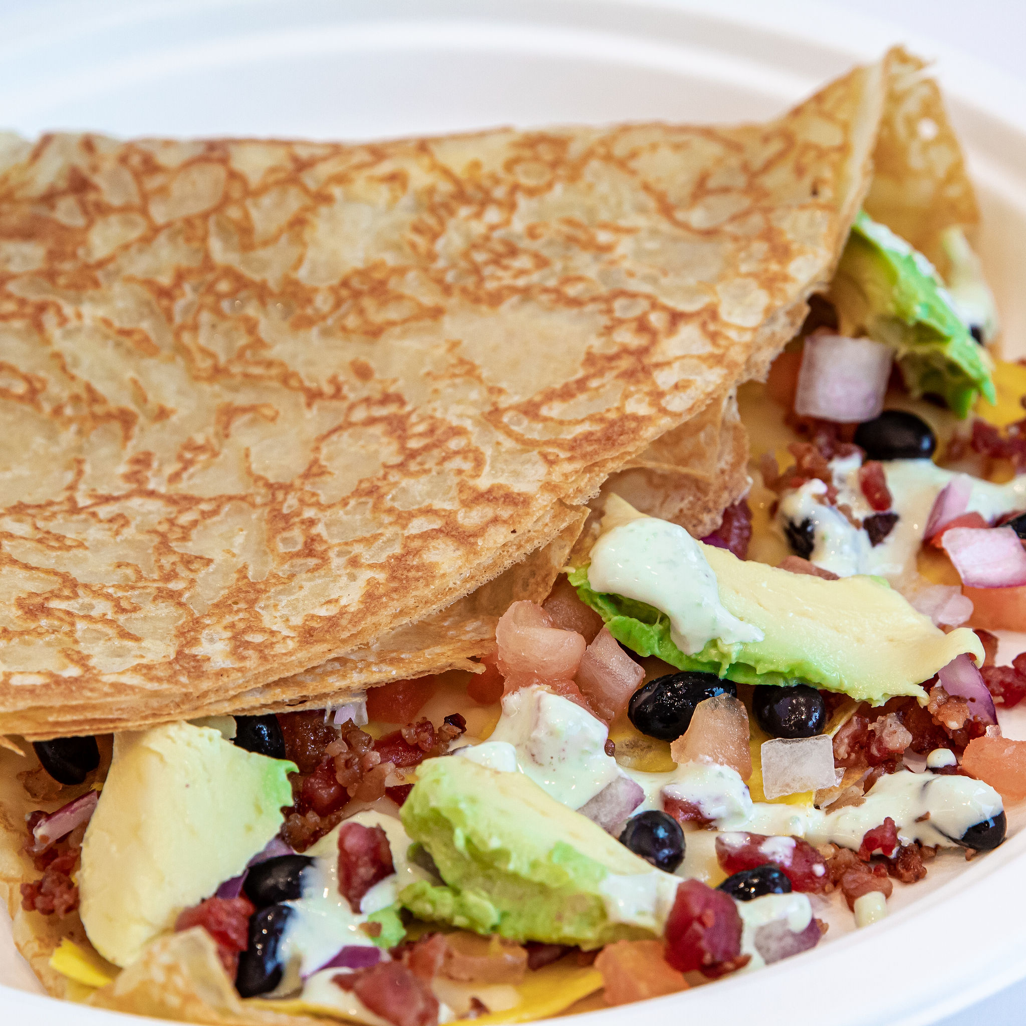 Order The Mariachi Crepe food online from Hazelnuts Creperie store, Charlotte on bringmethat.com
