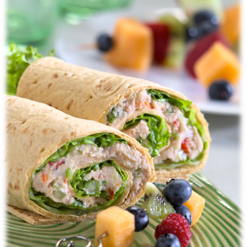 Order Tuna Salad Wrap food online from Caffe Bene store, Jackson Heights on bringmethat.com