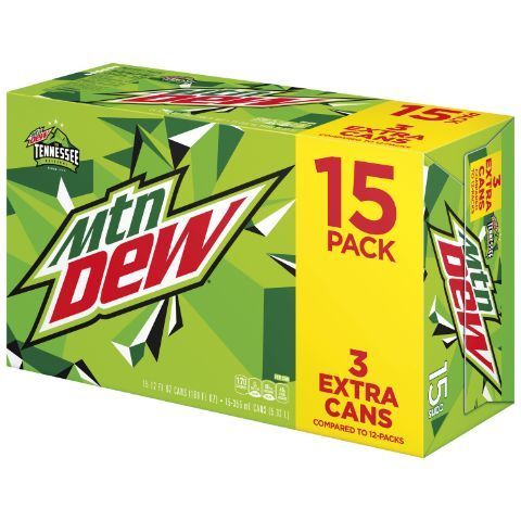 Order Mountain Dew 15pk 12oz Can food online from 7-Eleven store, Rockville on bringmethat.com