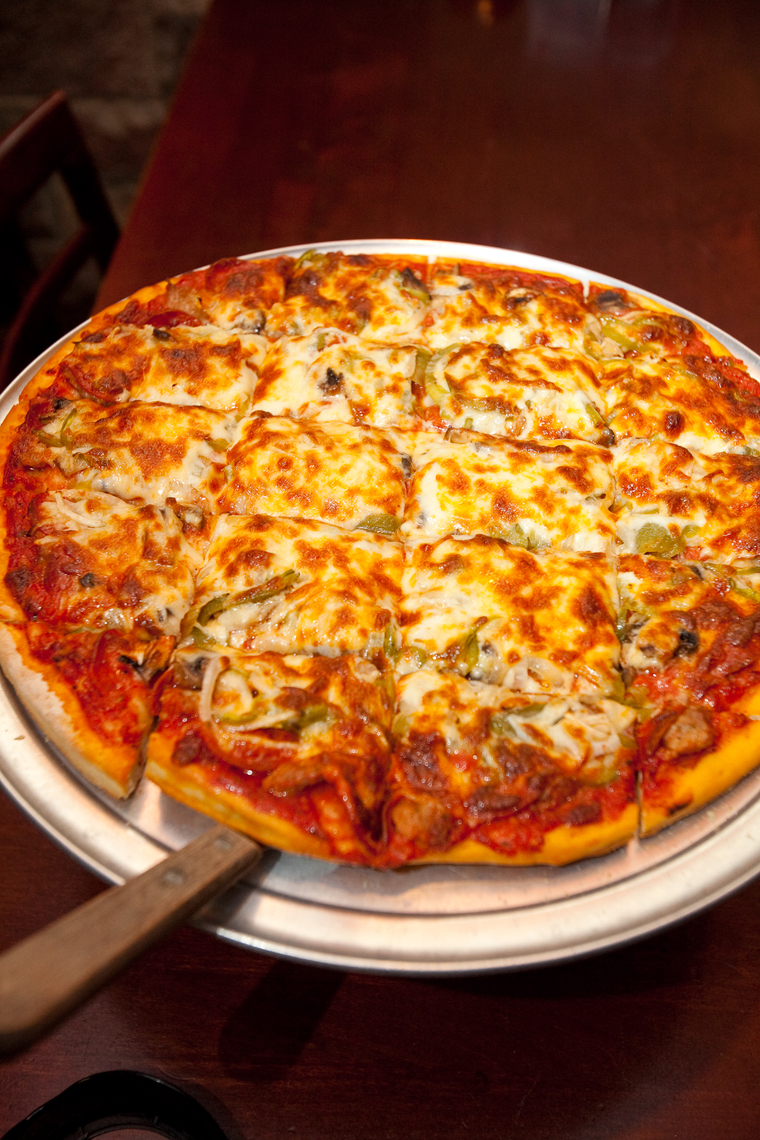 Order Tony Salerno's Special Pizza food online from Evviva Bar & Eatery store, Lisle on bringmethat.com