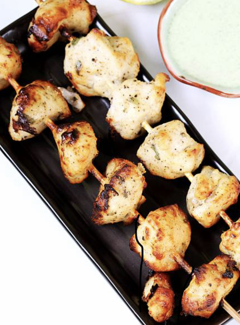 Order Chicken Ginger Kabob food online from Bombay Kabab store, Brooklyn on bringmethat.com