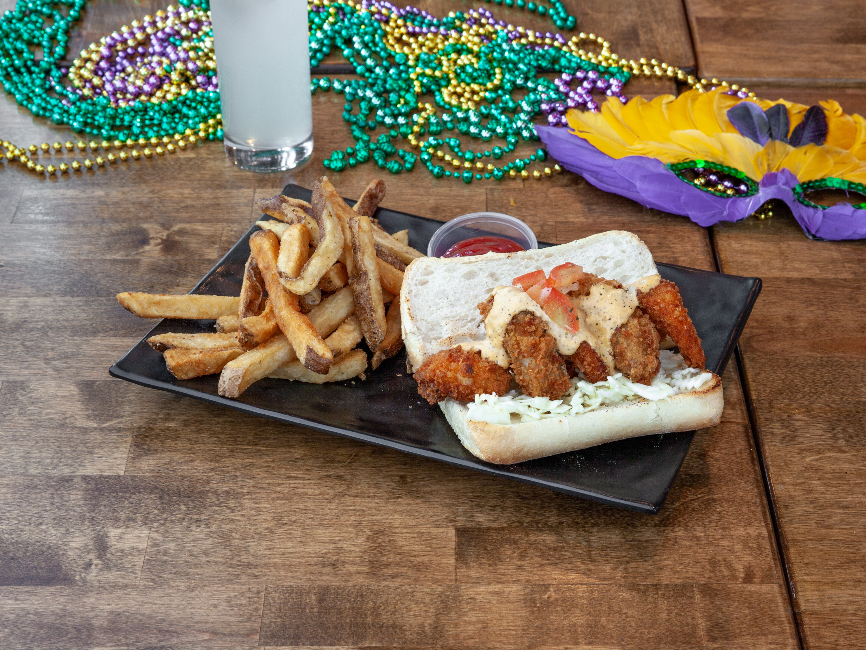 Order Trouble Maker Po'Boy food online from Nola Bar & Kitchen store, Chicago on bringmethat.com