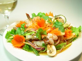 Order 205. Seafood Salad food online from Siam Pasta Thai Cuisine store, Chicago on bringmethat.com