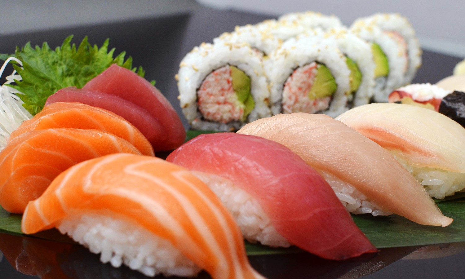 Order Nigiri and Sashimi Combo food online from Ichiban Golden Dragon store, South Bend on bringmethat.com