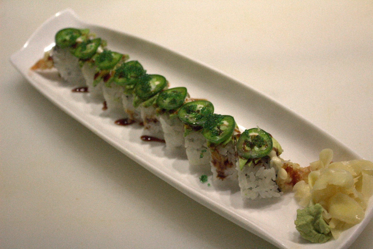Order Green Lake Monster Roll food online from The Gokan by Musashi store, Seattle on bringmethat.com