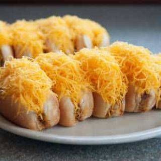 Order Cheese Coneys (10 pcs) food online from Skyline Chili store, Dry Ridge on bringmethat.com