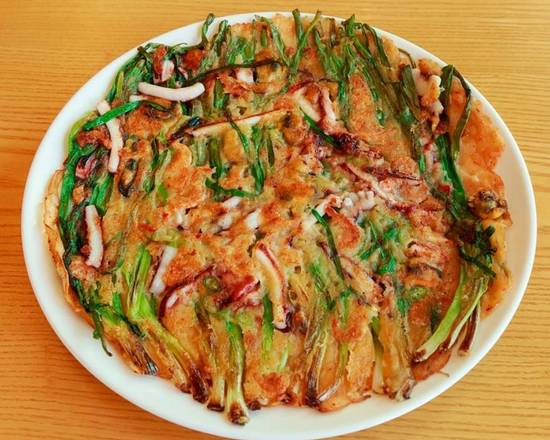 Order Seafood Pancake 해물 부침개 food online from Tree Garden store, Houston on bringmethat.com