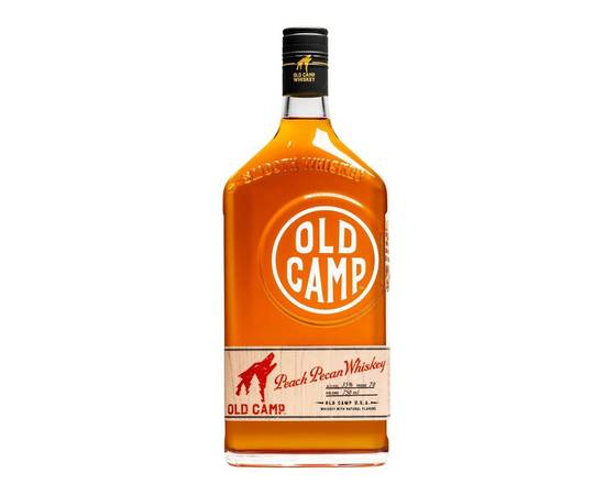 Order Old Camp Peach Pecan, 750mL whiskey (35.0% ABV) food online from NEWBRIDGE WINES & SPIRITS CORP store, Levittown on bringmethat.com