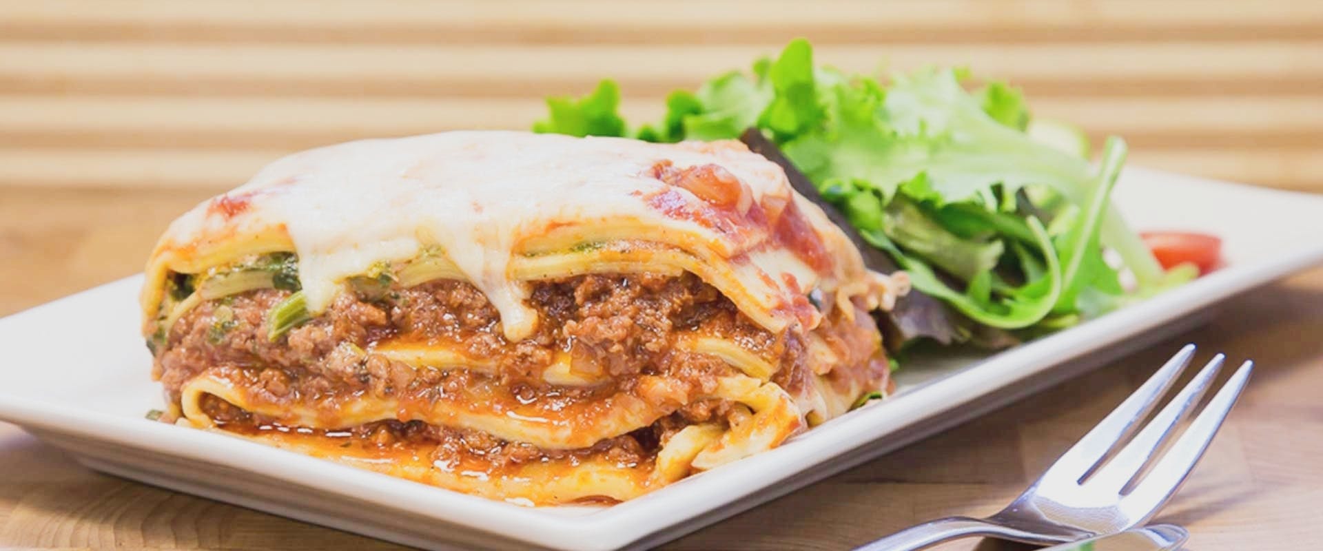 Order OPS Lasagna - Entree food online from OPS Pizza Kitchen & Cafe store, St Marys on bringmethat.com