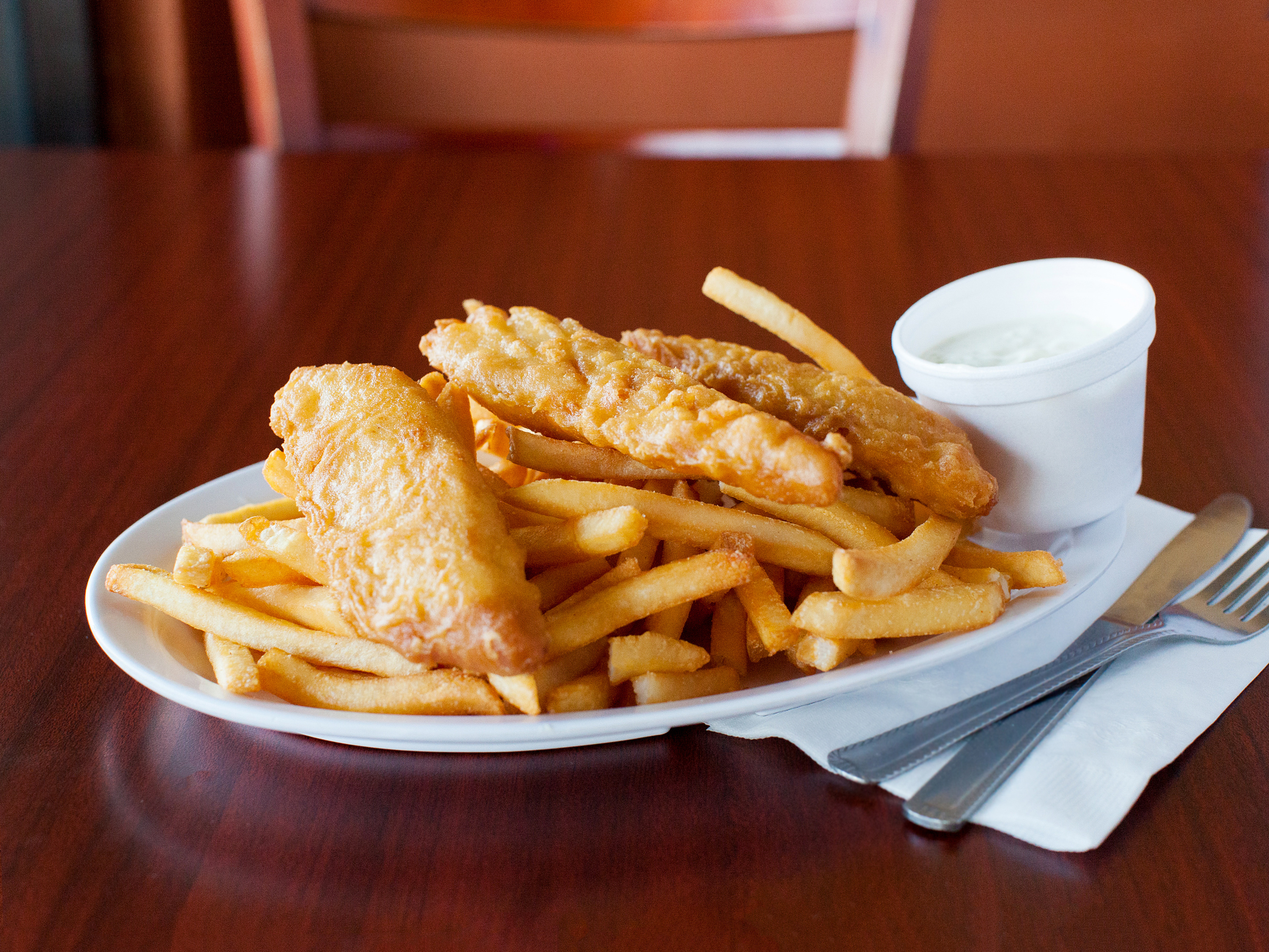 Order Fish and Chips food online from Cuginis store, Santa Maria on bringmethat.com