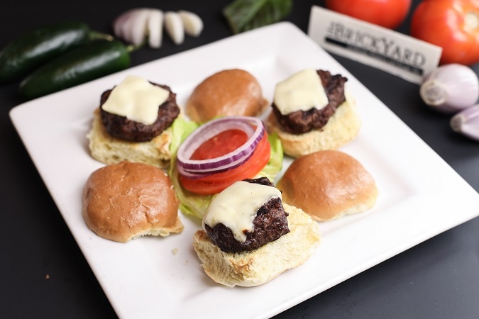 Order Cheeseburger Sliders food online from The Brickyard store, Woburn on bringmethat.com