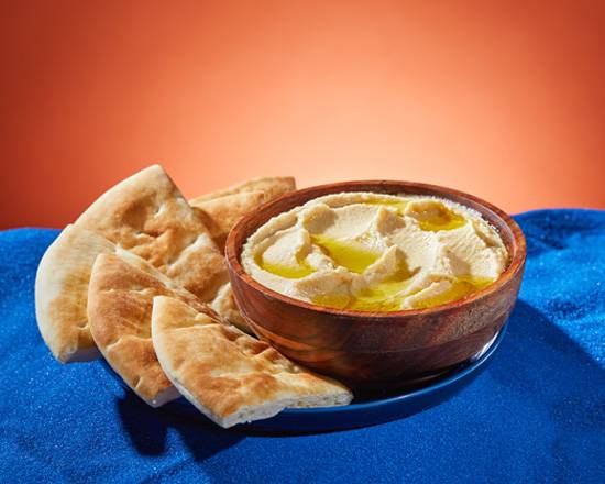 Order Hummus and Pita food online from Saucey Skewer store, Austin on bringmethat.com