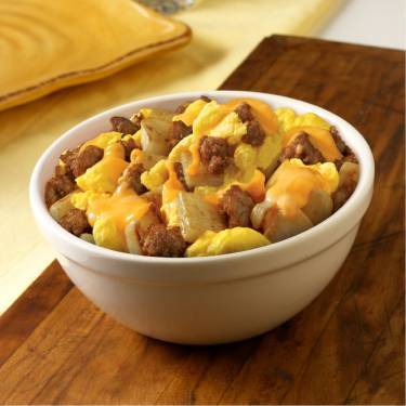 Order Sausage Breakfast Bowl  food online from Ffk Quick Eats store, Snellville on bringmethat.com