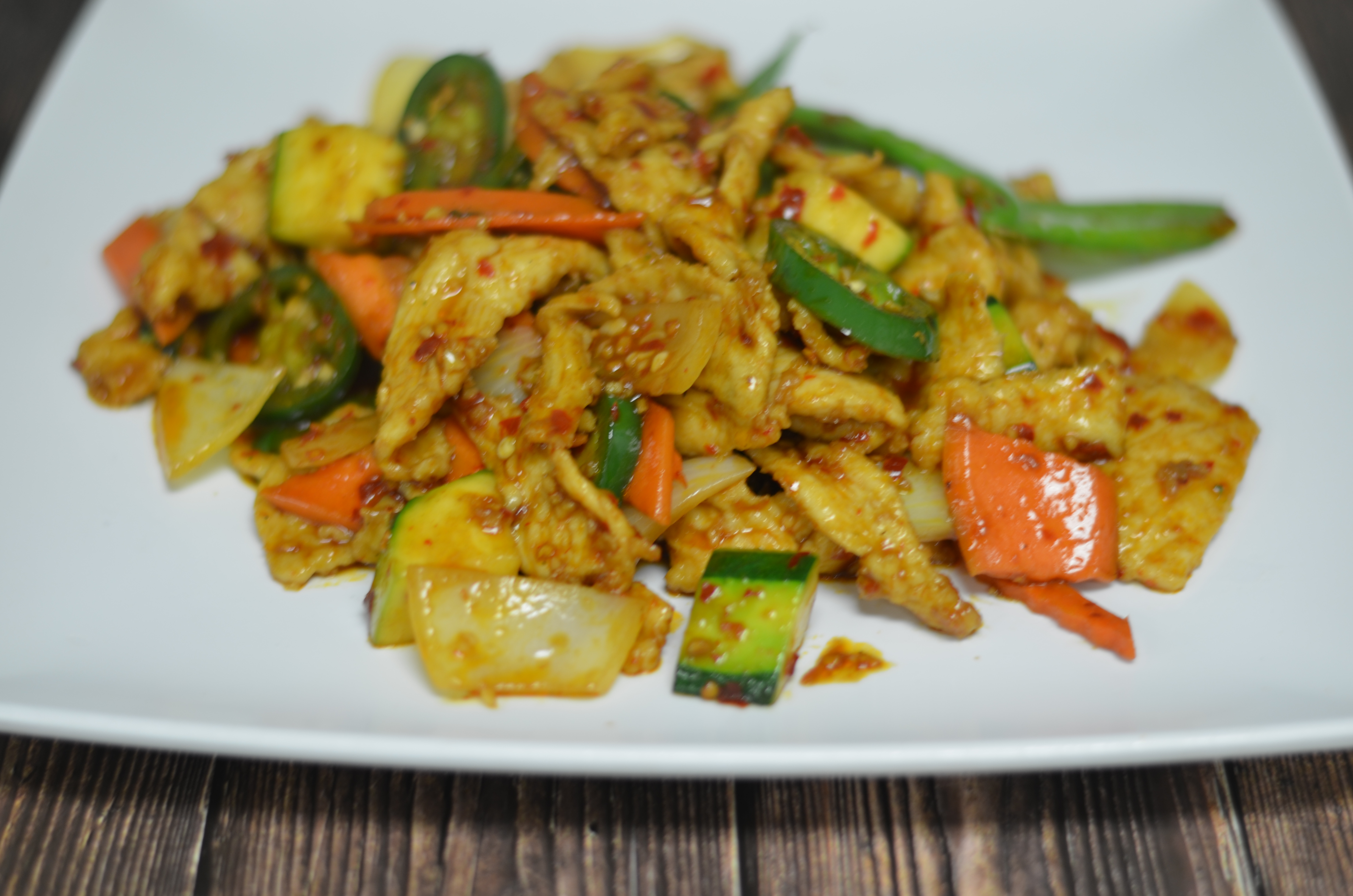 Order Jalapeno Chicken Chef's Special food online from Yumi Cafe store, Richmond on bringmethat.com