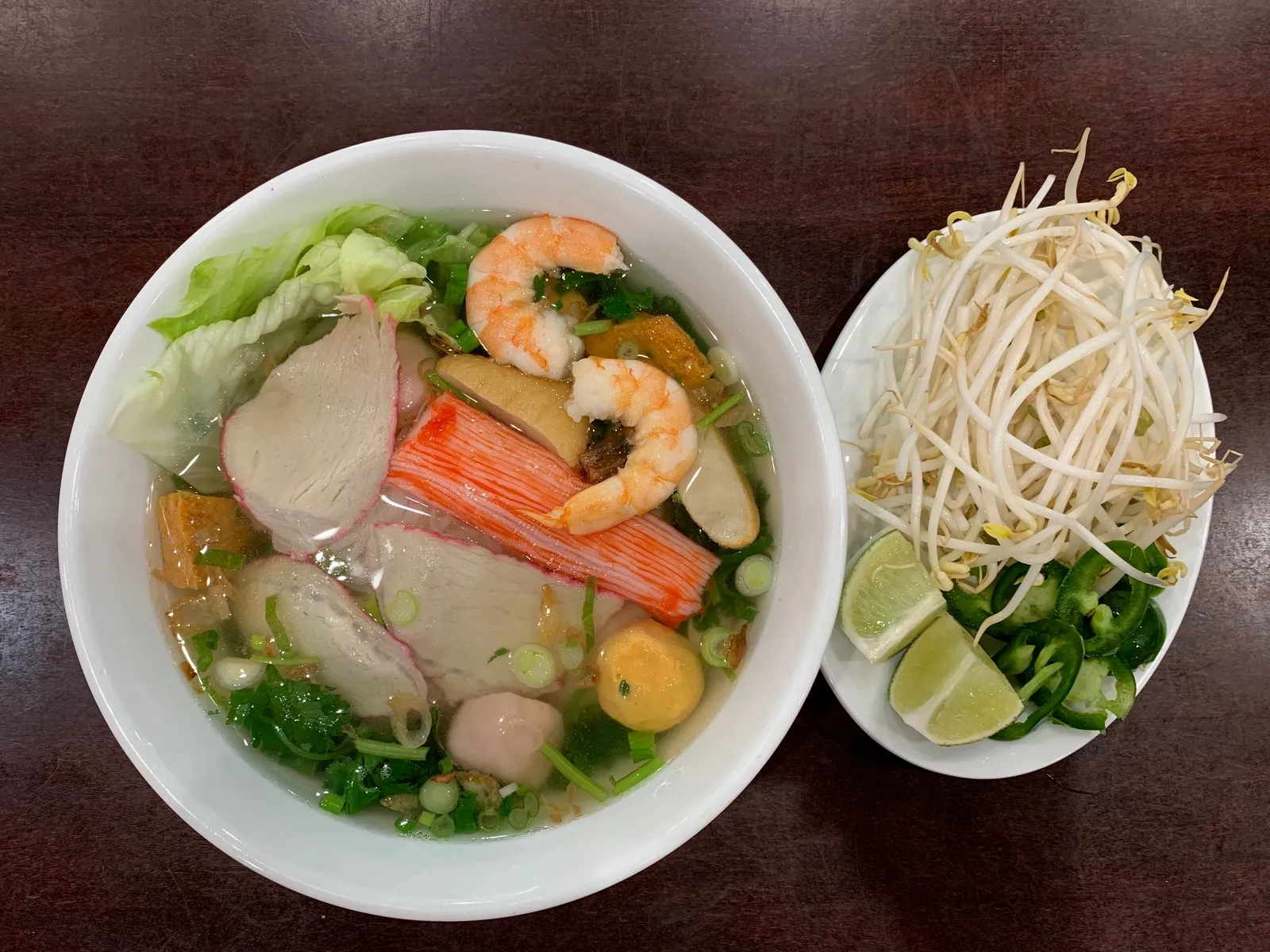 Order H1. Combination Rice Noodle Soup food online from Pho Viet Restaurant store, Hagerstown on bringmethat.com