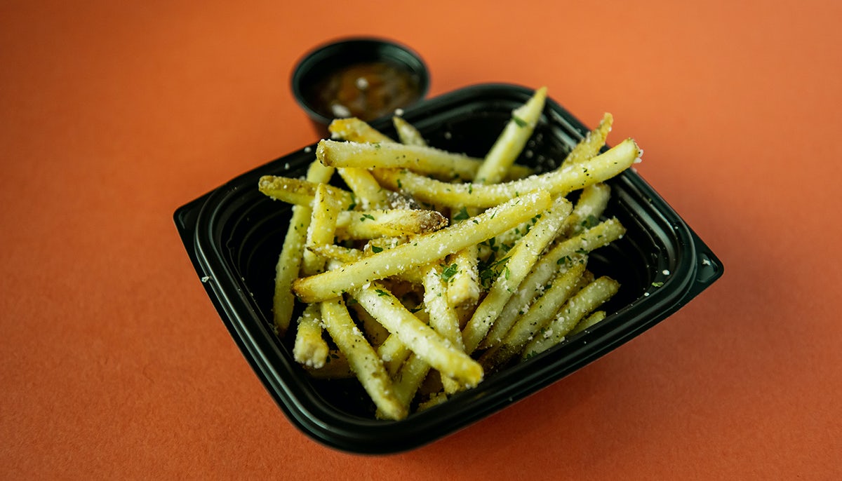 Order PARMESAN TRUFFLE FRIES food online from Meatball Corner store, North Olmsted on bringmethat.com