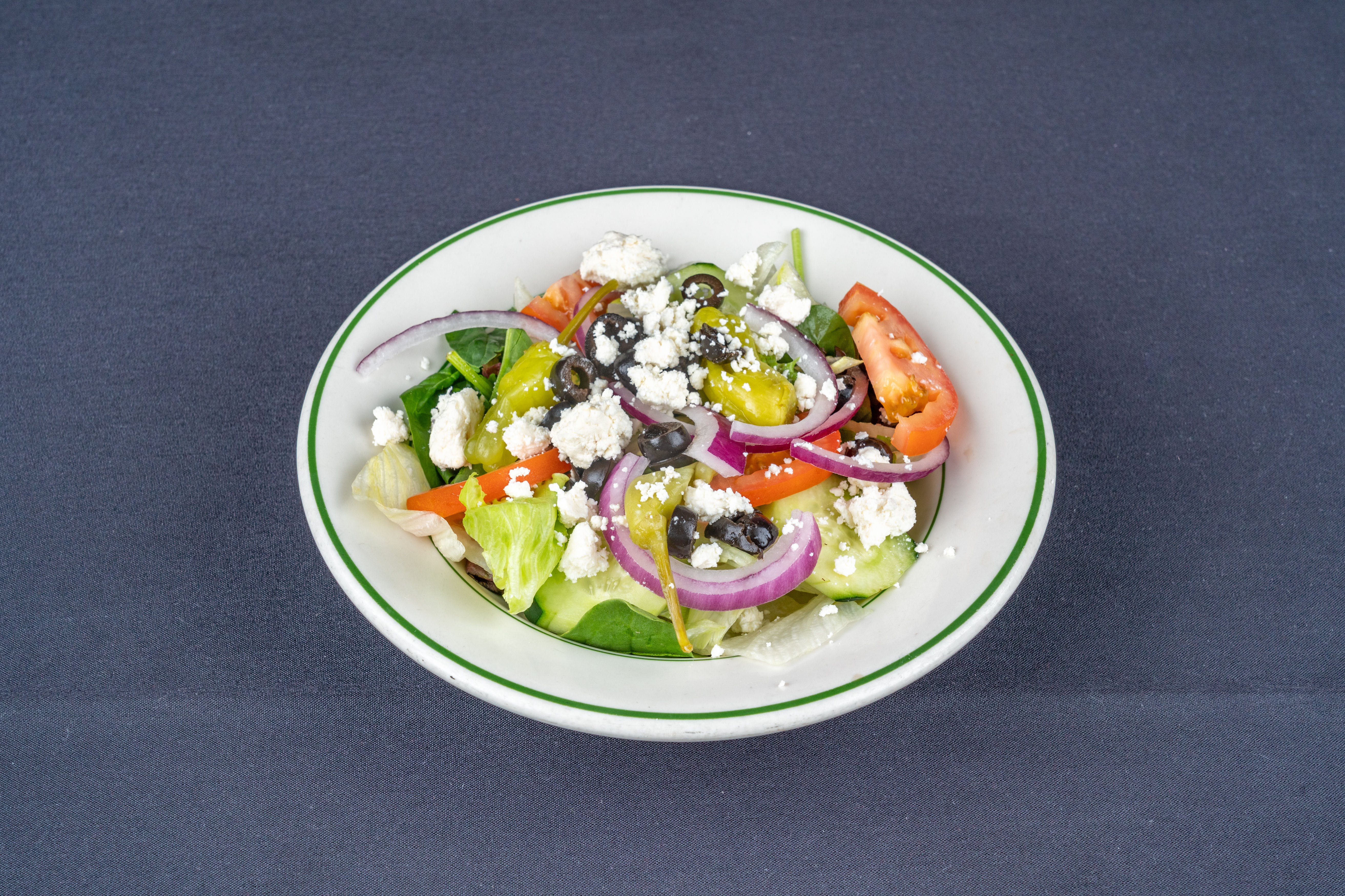 Order Mediterranean Salad - Salad food online from Birraporetti's store, Friendswood on bringmethat.com