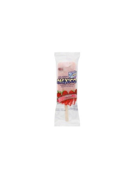 Order Helados Mexico Strawberry Cream 4 OZ food online from Chevron Extramile store, Roseville on bringmethat.com