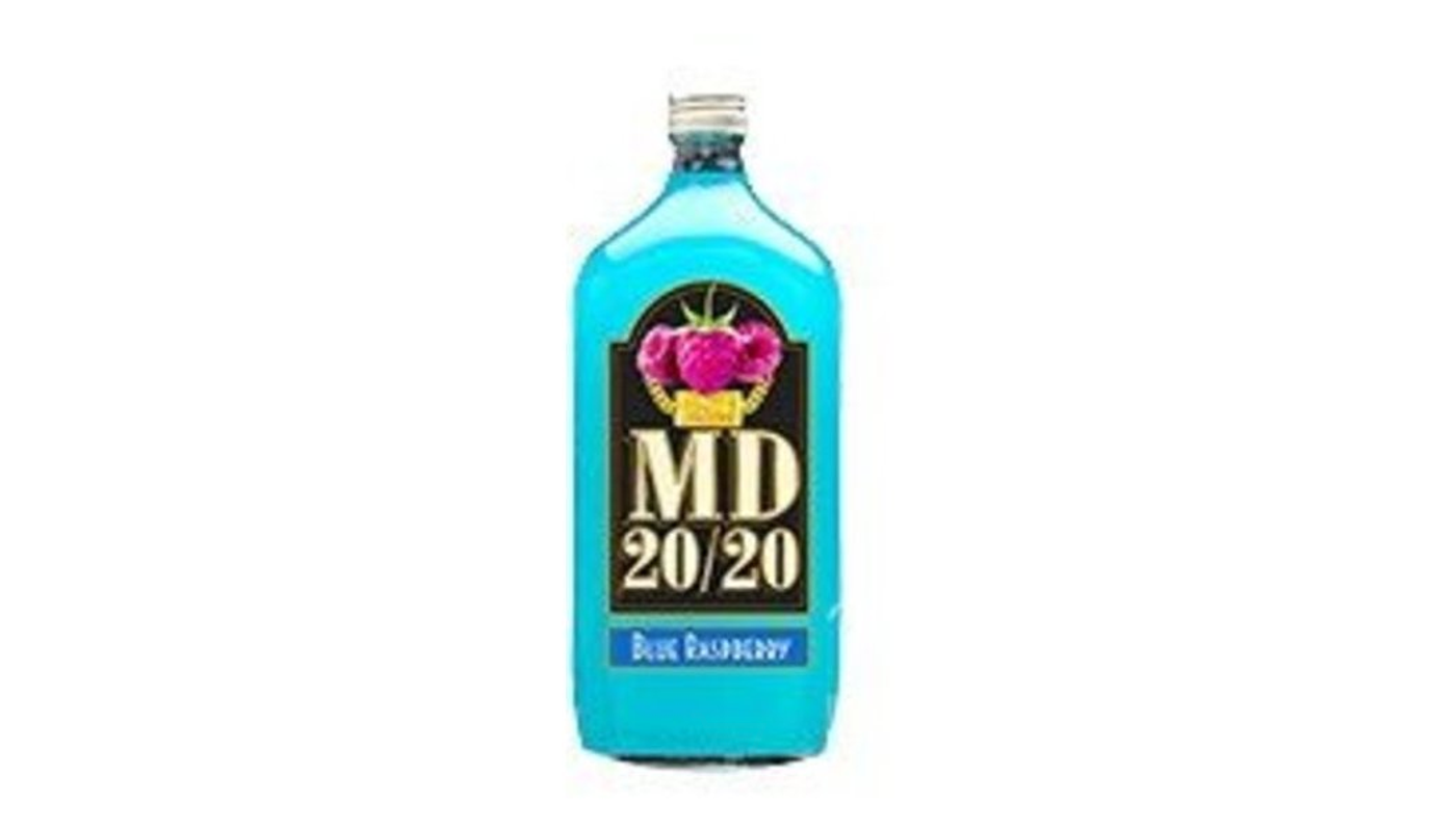 Order MD 20/20 Blue Raspberry Flavored Wine 750mL food online from Village Liquor store, Lancaster on bringmethat.com