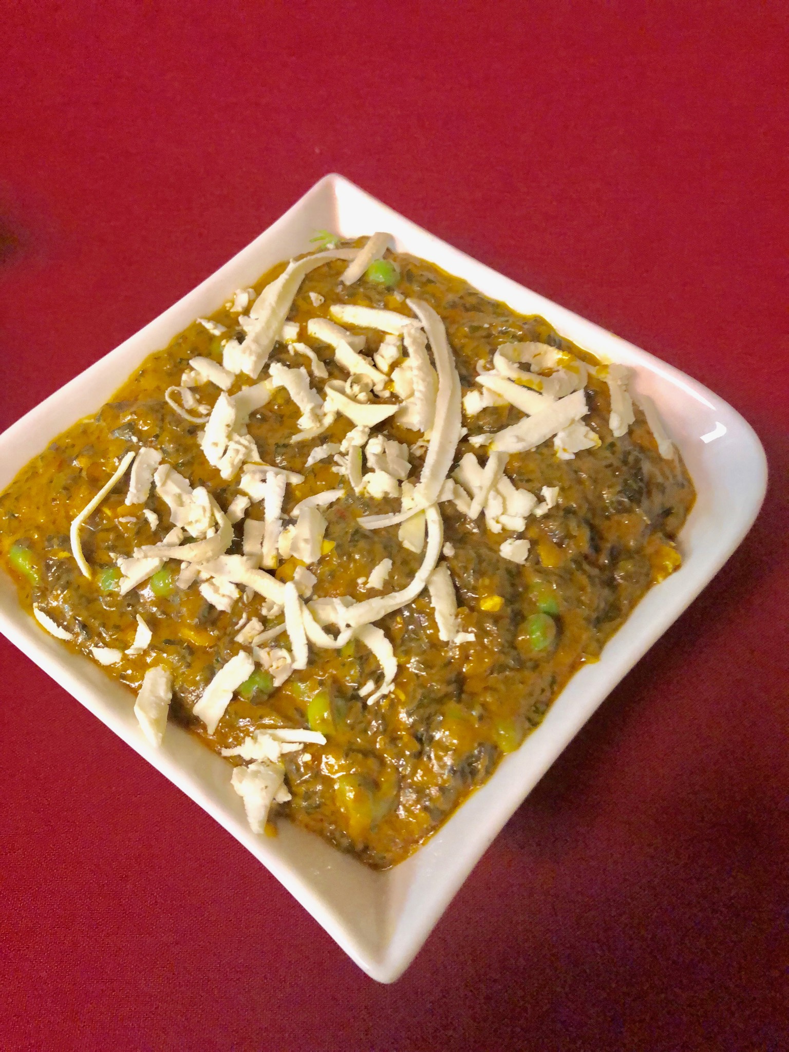 Order Shaak Methi Malai Motor food online from Ruchi Bangladeshi Cuisine store, Atlanta on bringmethat.com