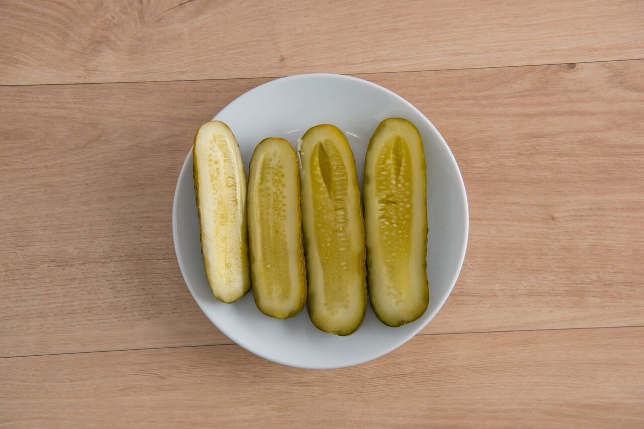 Order Side of Pickles food online from Grilled Cheese Heaven store, Los Angeles on bringmethat.com