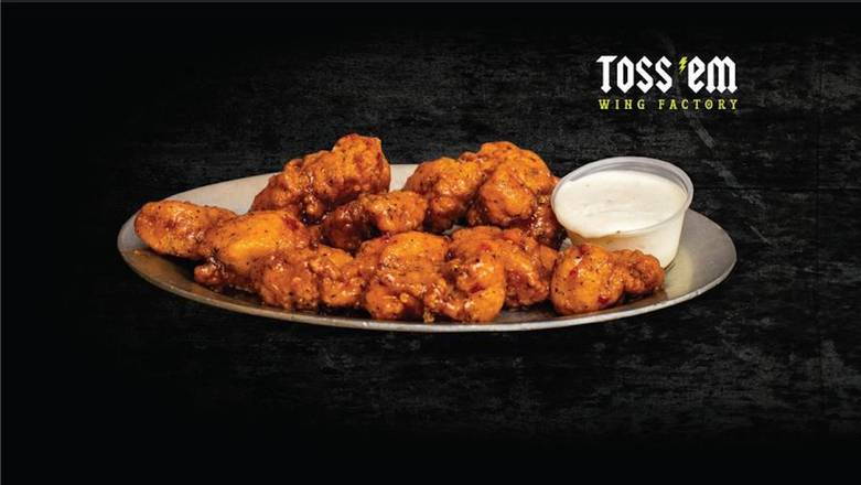 Order BONELESS WINGS food online from Toss 'Em Wing Factory store, Jackson on bringmethat.com