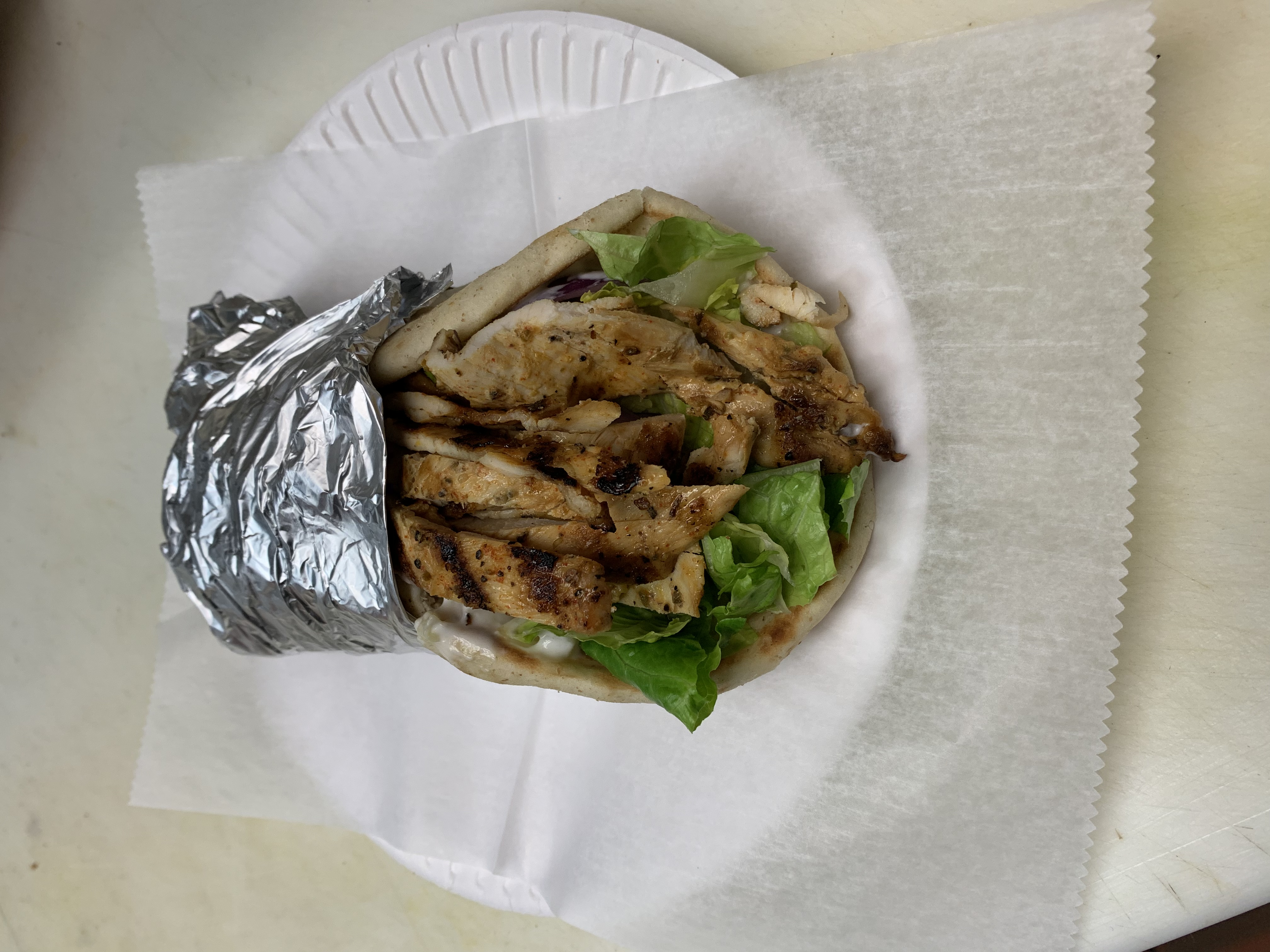 Order Chicken Gyro food online from Slice Pizza And Pasta store, Yonkers on bringmethat.com