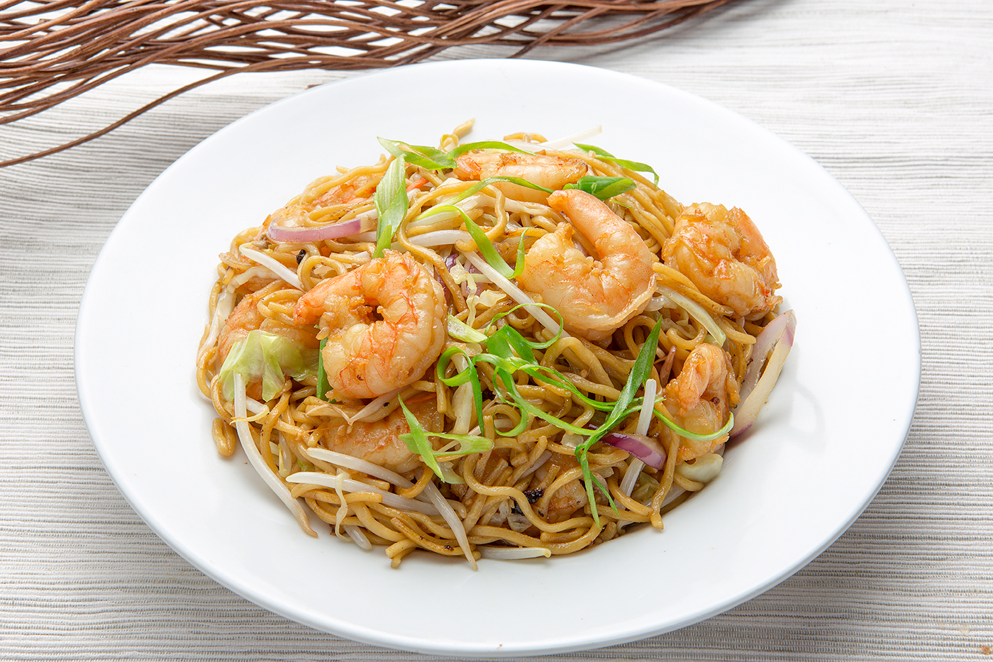 Order Shrimp Lo Mein food online from C.O.D Seafood store, Los Angeles on bringmethat.com