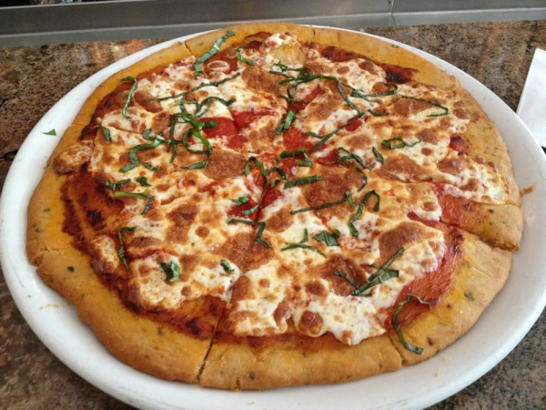 Order Margarita Pizze food online from Piazza D'Angelo store, Mill Valley on bringmethat.com
