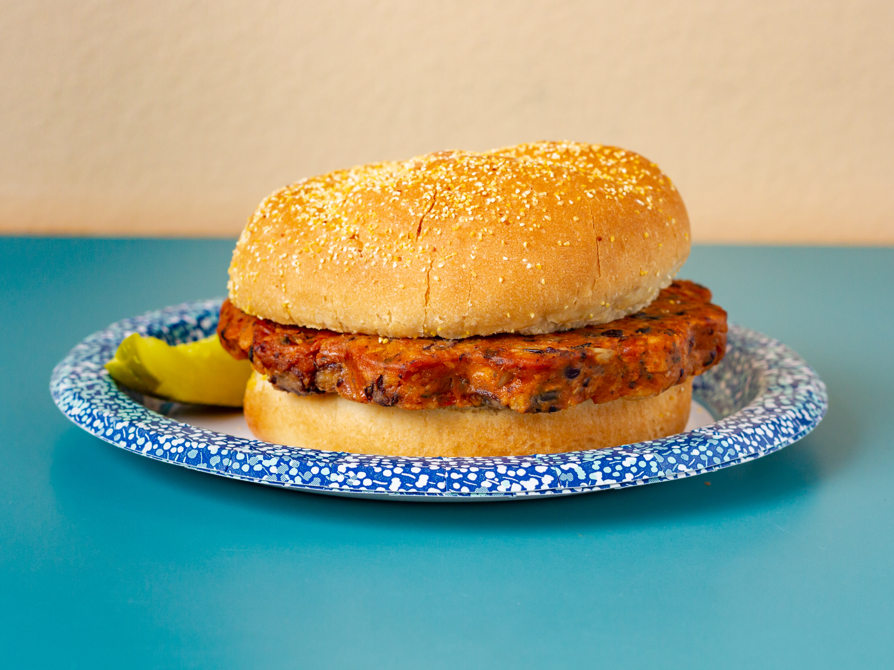 Order Veggie Burger food online from Mike & Barry Deli store, Silver Spring on bringmethat.com