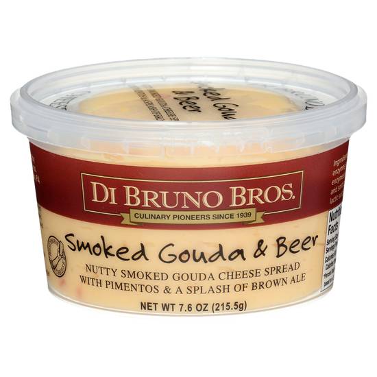 Order Di Bruno Bros. Smoked Gouda & Beer Cheese Spread 7.6oz food online from Everyday Needs by Gopuff store, Lansdowne on bringmethat.com