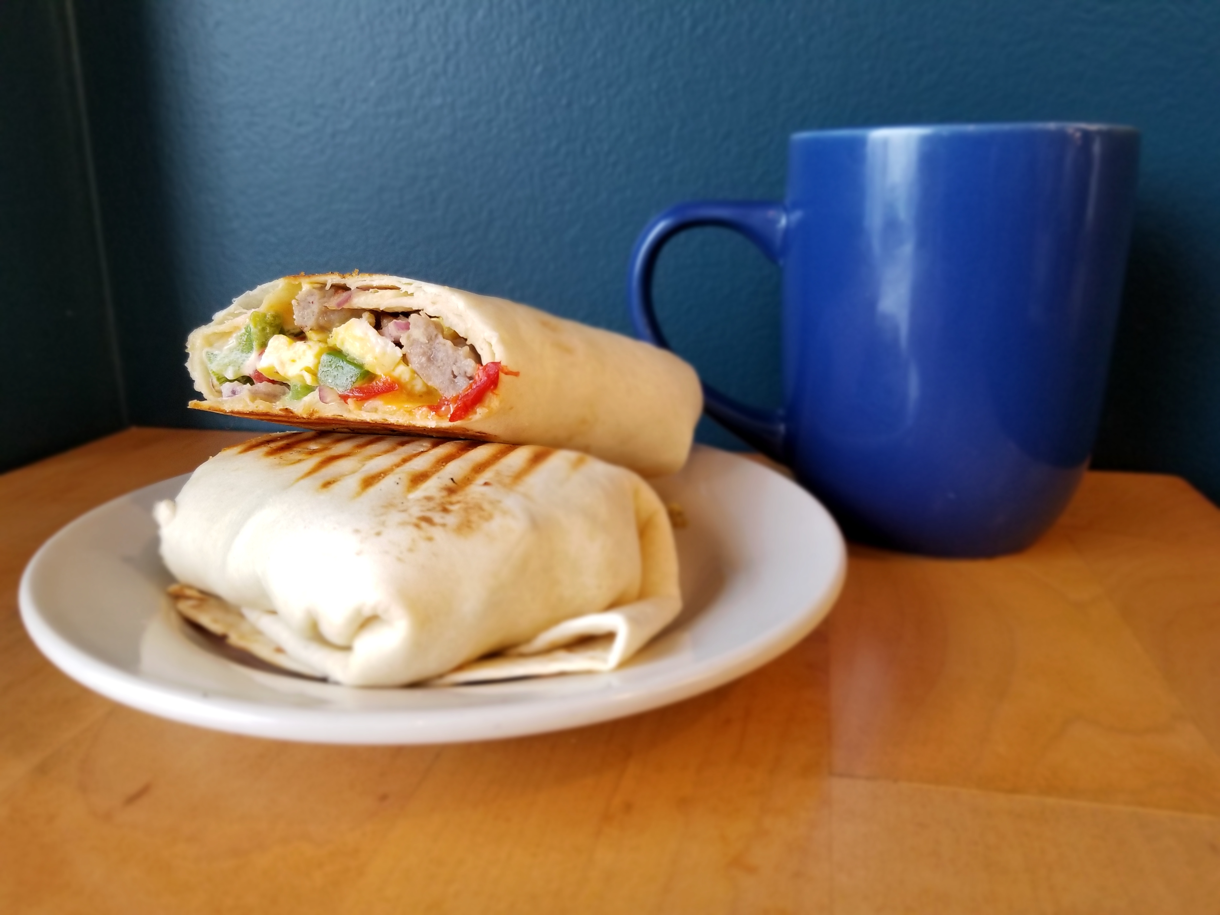 Order Southwest Sausage Wrap food online from Daily Dose Cafe and Espresso store, Minneapolis on bringmethat.com