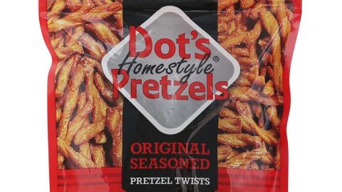 Order Dot's Homestyle Pretzels Original 5 oz food online from Rebel store, San Jose on bringmethat.com