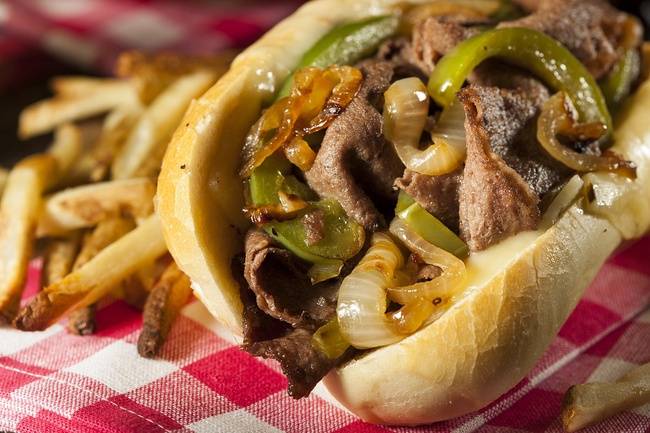 Order Ribeye Cheese Steak Sub food online from Southern Chicken store, Morganville on bringmethat.com