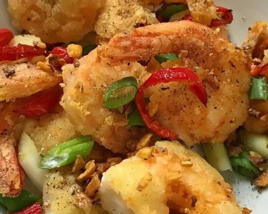 Order Salt and Pepper Shrimp food online from East China store, Aurora on bringmethat.com