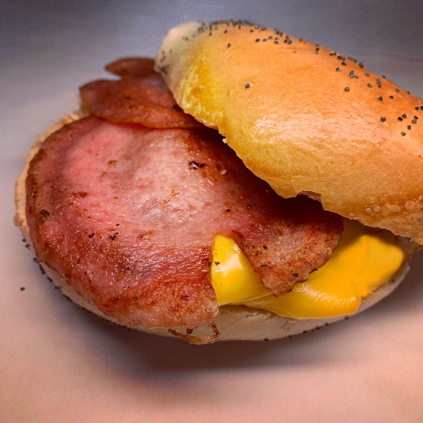 Order Taylor Ham & Cheese Breakfast Sandwich food online from Bob Bagels store, Lyndhurst on bringmethat.com