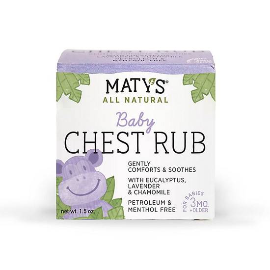 Order Matys 1.5 oz. All Natural Baby Chest Rub food online from Bed Bath & Beyond store, Palm Desert on bringmethat.com
