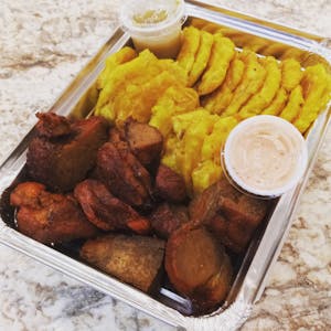 Order Pork Chunks food online from Manny Mofongo store, Yonkers on bringmethat.com