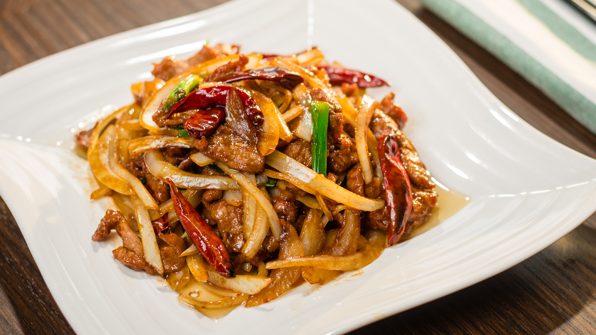Order Mongolian Beef food online from Sichuan Bistro store, Mason on bringmethat.com