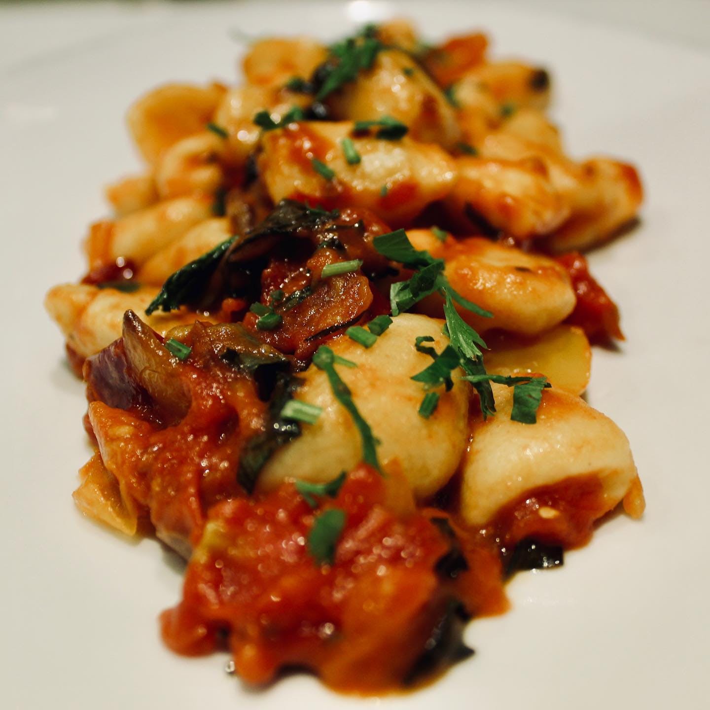 Order Gnocchi Alla Bolognese - Pasta food online from Zia Maria store, New York on bringmethat.com