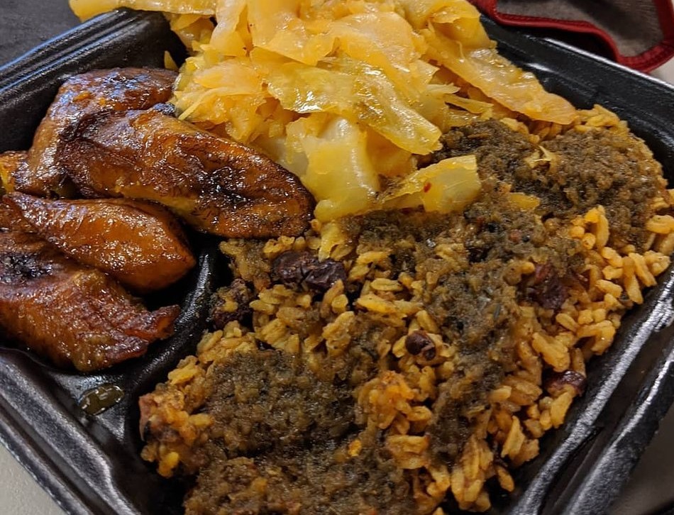 Order Vegetarian Plate (3 Sides) food online from Garifuna Flava store, Chicago on bringmethat.com