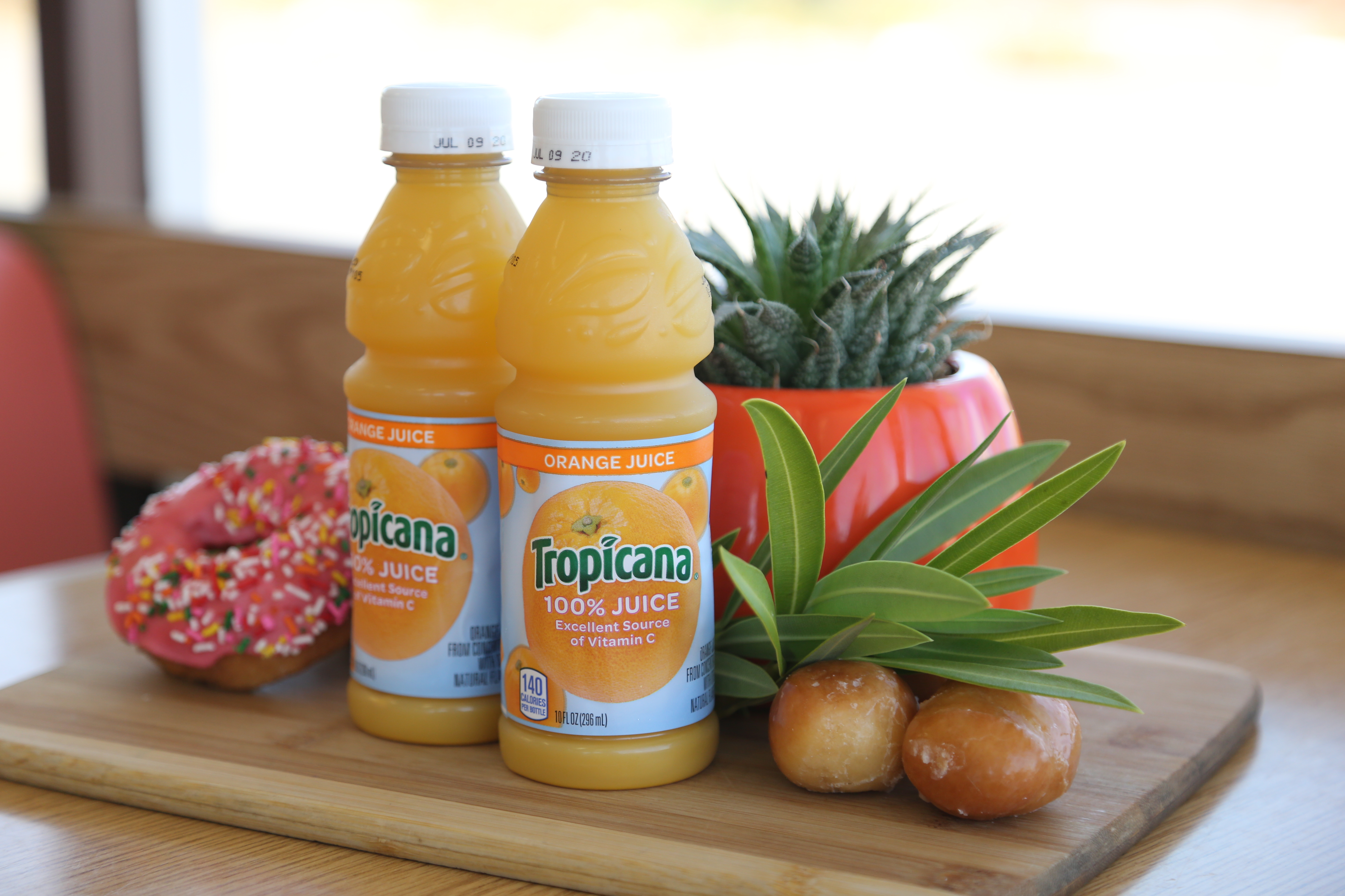 Order Tropicano 100% Orange Juice food online from Hihi Donuts store, Phoenix on bringmethat.com