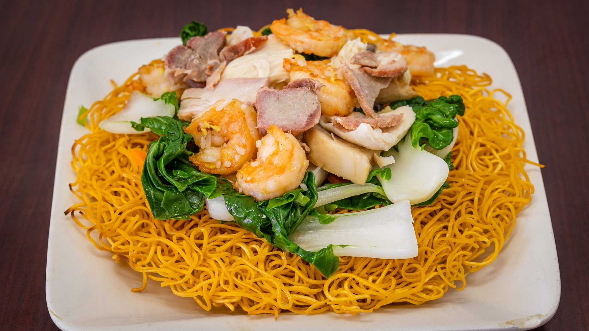 Order 90. House Special Hong Kong Style Noodle food online from Xing Yuan store, Alameda on bringmethat.com