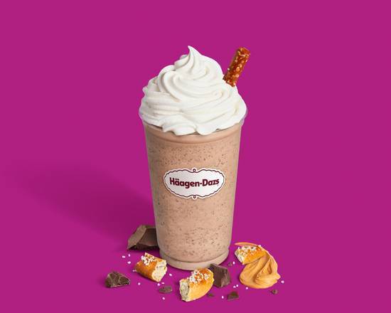 Order Chocolate Peanut Butter Pretzel Shake - Limited Time Only food online from Häagen-Dazs store, Arlington on bringmethat.com