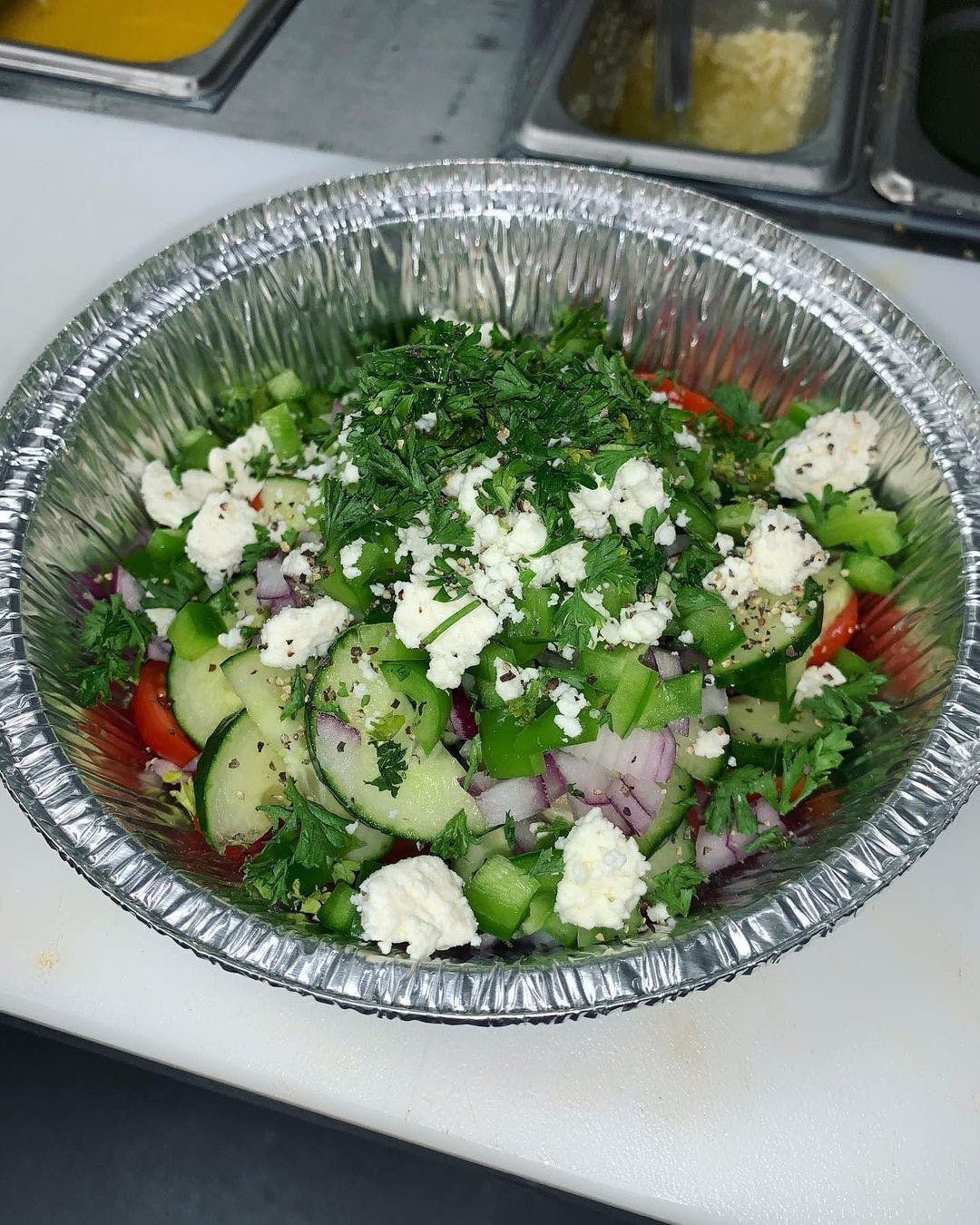 Order Shepherd Salad - Salad food online from Taste Of New York store, West Des Moines on bringmethat.com