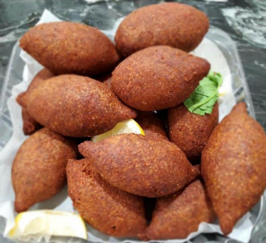 Order Kibbeh food online from Fattoush Mediterranean Grill store, Akron on bringmethat.com